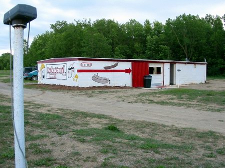 Hi-Way Drive-In Theatre - Snack Bar - Photo From Water Winter Wonderland